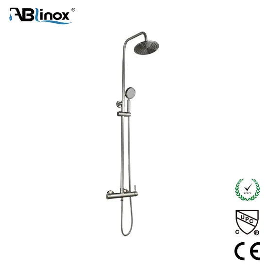 Chuveiro de mão luxuoso de aço inoxidável Ablinox